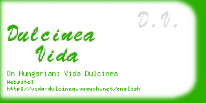 dulcinea vida business card
